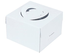 【ケーキ箱】キャリーデコ 7寸 ホワイト