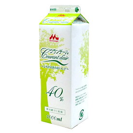 【ケース売り】森永　クランデール(乳脂肪分40％)　1L×12本