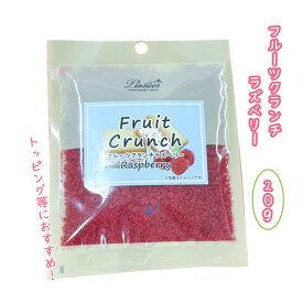 フルーツクランチ(ラズベリー)　20g■ゆうパケット2■※商品2ヶまで※【木苺・フランボワーズ】