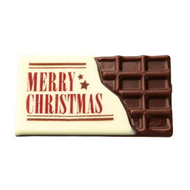 W-357　板チョコクリスマス【クリスマス用飾り／チョコレート／チョコプレート】