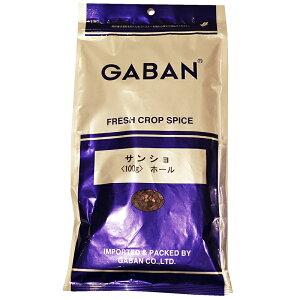 【ゆうパケット3】GABAN　サンショホール(山椒)　100g