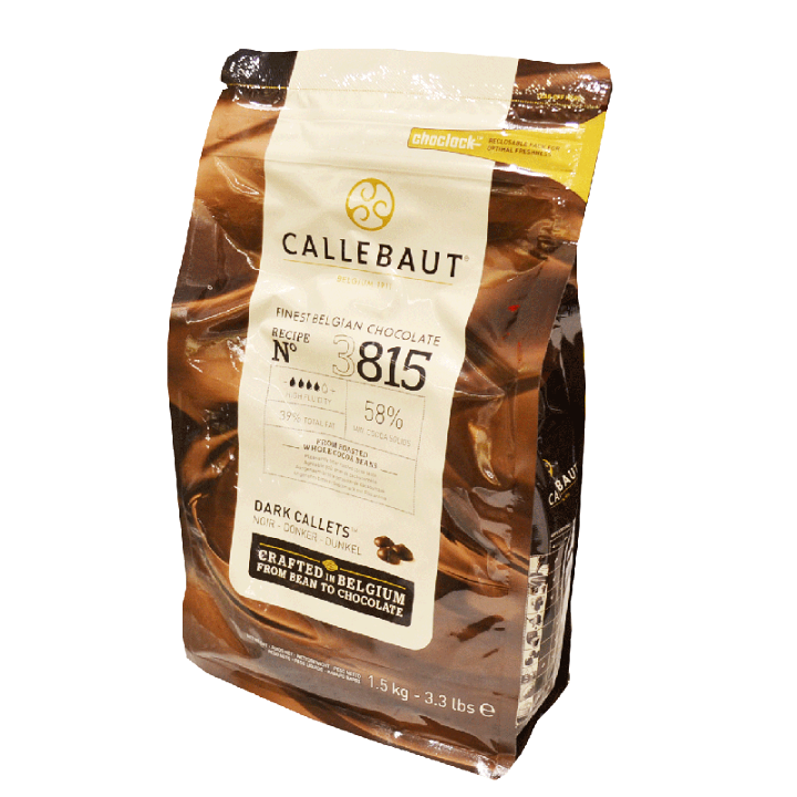 楽天市場】【カレボー/CALLEBAUT】3815カレット 58.0％【1.5kg】製菓用  