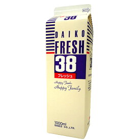 【生クリーム】大弘フレッシュ38(乳脂肪分38％)【1L】◆注文後取り寄せ商品◆