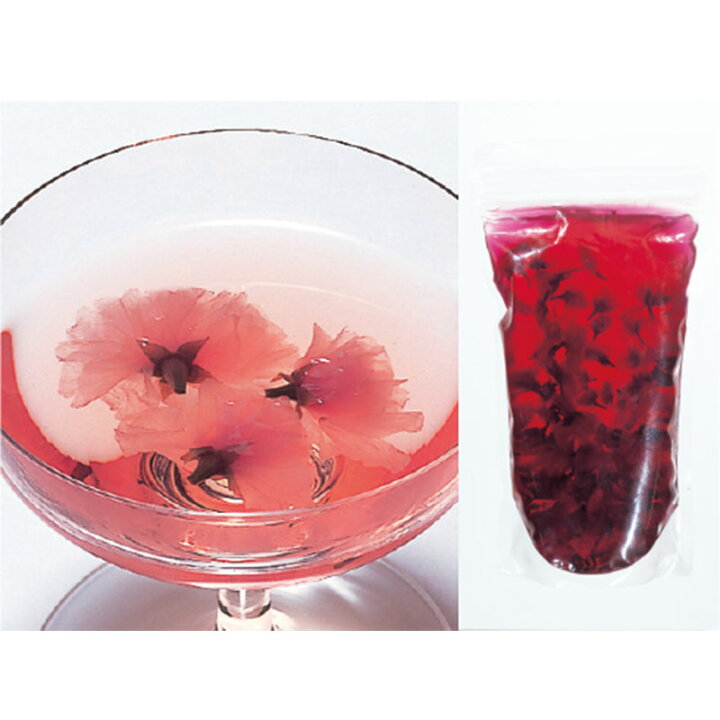 楽天市場 桜 サクラ さくら 桜花蜜漬シロップ入 100g パンとお菓子材料のマルコ