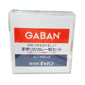 GABAN　ギャバン 手作りのカレー粉セット【100g】