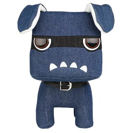 【デニムブルーデリ丸。】デリカミニ公式キャラクター！ でりまる BIGサイズ デリ丸 みつびし 犬 インテリア 三菱 TS14814