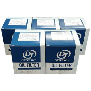 DRIVEJOY オイルフィルター 5個セット V9111-0028 x5 オイルエレメント ドライブジョイ TACTI タクティ TOYOTA トヨタ
