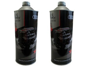 【お得な2本セット】アウディ純正エンジンオイル 0W-30 1L×2 J0AJD3F11