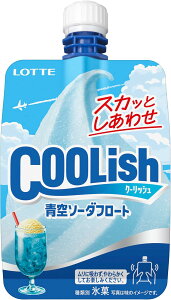 ロッテ クーリッシュ 青空ソーダフロート140ml×24個