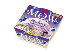 森永乳業 MOW（モウ）ブルーベリーレアチーズ 140ml ×18個
