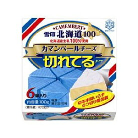 雪印北海道100 カマンベールチーズ 切れてるタイプ（6個入り） 100g×10個