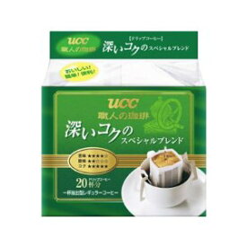 UCC職人の珈琲深いコクのスペシャルブレンド 一杯抽出型レギュラーコーヒー18P×12個