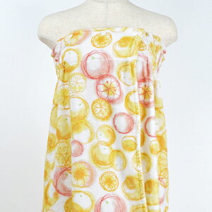 バスローブ 今治タオル バスドレス idee Zora イデゾラ バスエステ かわいいプリントのラップドレス おしゃれ プレゼント 贈り物 ギフト 人気 女性用 レディース 国産 日本製 今治産 イデアゾ