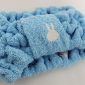 ミッフィー グッズ 今治タオル × ミッフィー もこもこヘアターバン 11.5×18cm 4色展開（アイボリー ピンク ブルー パープル）（miffy ヘアバンド 綿100% ギフト 女性用 レディース プレゼント 日本製 国産）