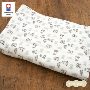 ミッフィー グッズ 今治タオル ベビー 出産祝い ミッフィー ガーゼ バスタオル 約70cm×137cm (赤ちゃん 退院祝い かわいい おしゃれ ママ ギフト プレゼント ふわふわ 男の子 女の子 国産 安心