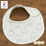 ミッフィー グッズ 今治タオル ベビー 出産祝い クールミッフィー ガーゼプリント スタイ 約20cm×23cm …