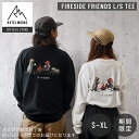 FIRESIDE FRIENDS L/S TEE (ロングスリーブTシャツ 10) RATEL WORKS ラーテルワークス 長袖Tシャツ トップス 4サイズ …