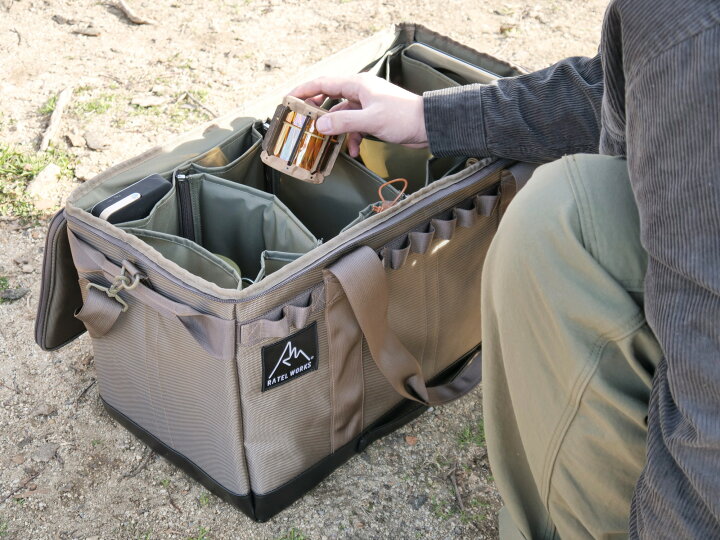 楽天市場】キャンプギアバッグ CAMP GEAR BAG RATELWORKS ラーテル 