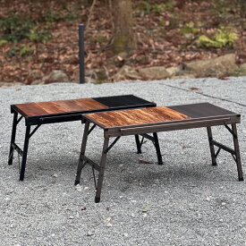ウッドパネルテーブル WOOD PANEL TABLE RATELWORKS ラーテルワークス ウッドテーブル キャンプ アウトドア バーベキュー BBQ 天然木 タフ アルミテーブル コンパクト 収納 (RWS0043)