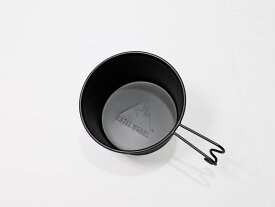 SIERRACUP BLACK 600（シェラカップ ブラック 600）RATELWORKS ラーテルワークス キャンプ ソロキャン キャンプ飯 キャンプ用コップ 食器 (RWS0133E)