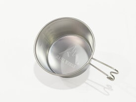 SIERRACUP SILVER 600（シェラカップ シルバー 600）RATELWORKS ラーテルワークス キャンプ ソロキャン キャンプ飯 キャンプ用コップ 食器 (RWS0134E)