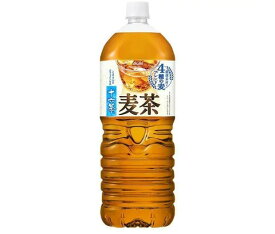 アサヒ飲料　アサヒ　十六茶麦茶　2L×6本（1ケース）　ペットボトル　PET　麦茶　ブレンド茶　お茶　ノンカフェイン　カフェインゼロ　カフェインレス