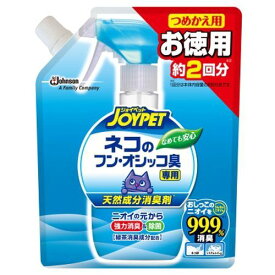 ジョイペット天然成分消臭剤ネコのフン・オシッコ臭専用お徳用