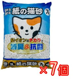 【ケース販売】nekoneru　固まる流せる紙の猫砂