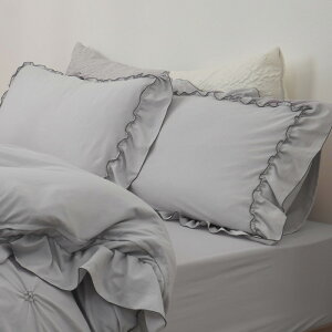 【P5倍★10/30】枕カバー 43 63 フリル 43x63 かわいい おしゃれ 封筒式 ピローケース ピーチスキン 水洗い加工 洗いざらし 柔らかい オールシーズン 肌にやさしい 着脱簡単 洗える まくらカバー