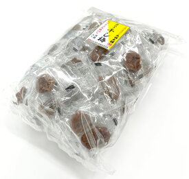 紀州産南高梅100％使用 種抜き干し梅(黒糖入り)　500g