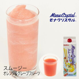 フローズンフローズンスムージーベースブラッドオレンジ & ピンクグレープフルーツ 【1000ml】ミックス オレンジ グレープフルーツ ドリンク ミキサー ジュース フルーツ フローズンドリンク 飲み物 かき氷 シロップ かき氷シロップ 希釈