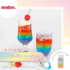 おうちde作ろう♪ レインボーゼリーソーダセット【720ml× 6本 】ストロベリー いちご りんご マスカット パイナップル ライム オレンジ ゼリー飲料 ゼリーまとめ買い ゼリードリンク クラッシュゼリー フルーツゼリー 飲むゼリー ドリンク