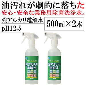  (ꕔL) QgQgꂪIɗ Ɩp AJd pH12.5 Y t@[XgEAJEH[^[ 500ml×2 AJ ܂̑֕i(  Ɩp ̑֕i)