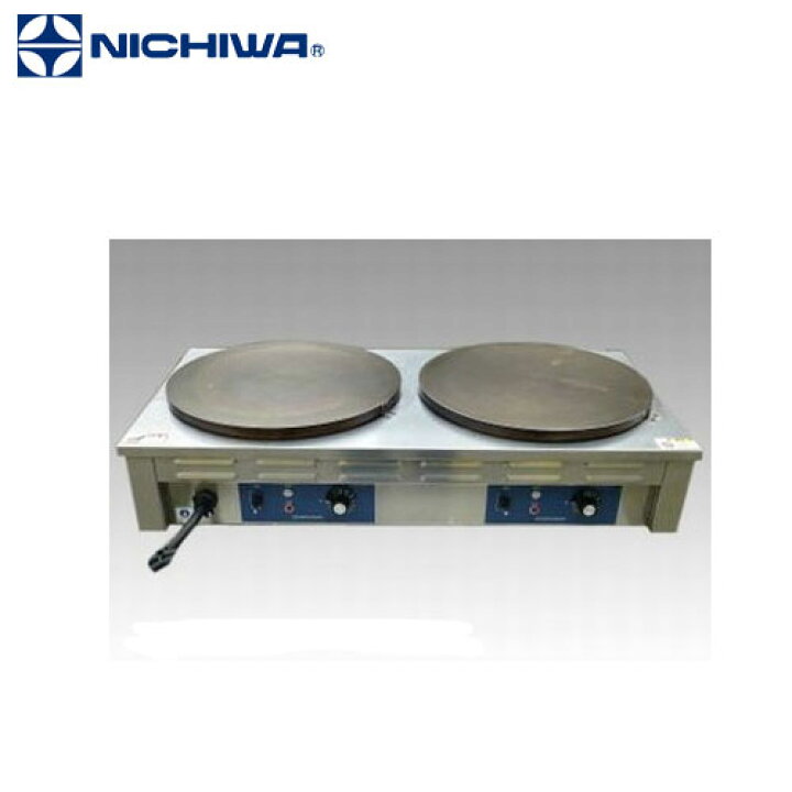 楽天市場】ニチワ電機 電気クレープ焼器 CM-410HW 業務用/クレープ焼き 