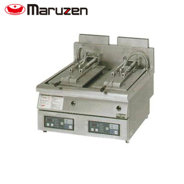 楽天市場】マルゼン ガス自動餃子焼器（マイコン搭載、フタ固定） MAZ 