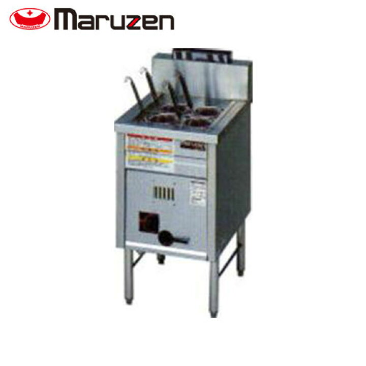 マルゼン 業務用 角槽ゆで麺機 LPガス 6テボタイプ600×600mm