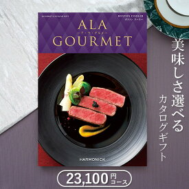 グルメカタログギフト ハーモニック　アラグルメ ボストンクーラー（21,000円コース）≪送料無料≫【内祝い 出産内祝い 結婚内祝い 新築内祝い 入園 入学内祝い コンペ 景品 ホールインワン記念 記念品 敬老の日】