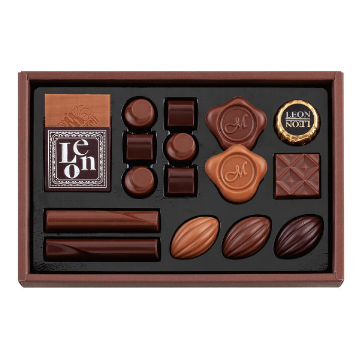 楽天市場 バレンタイン チョコ チョコレート レオン By モロゾフ ウィッティー17個 まるひろオンラインショップ