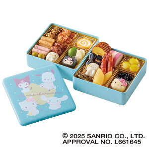 T-25【紀文】サンリオキャラクターズのおせち詰合せ 和洋二段重