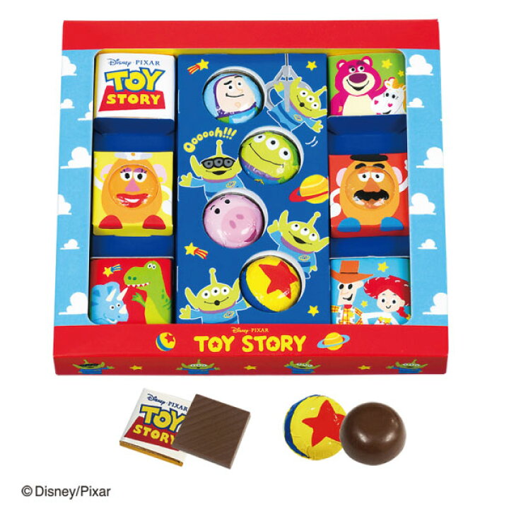 楽天市場 ホワイトデー チョコ チョコレート トイ ストーリー Tov 3 チョコセット トイ ストーリー マルヒロｗｅｂショップ
