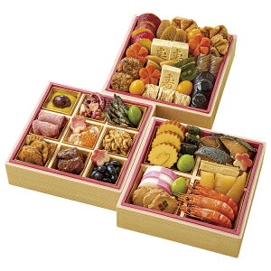 T-15【京都・洙樂庵】減塩おせち 和風三段重