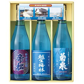 お祝い 内祝 送料無料 埼玉県三蔵 「夏の酒」セット MOK‐34