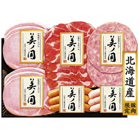 お歳暮 ギフト ハム 送料無料 日本ハム 北海道 プレミアム 美ノ国 ハム詰合せ USP‐35 P42