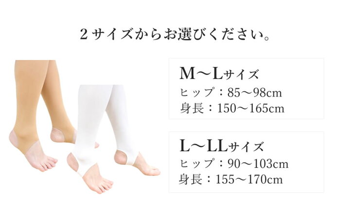 楽天市場】足袋用トレンカ クリアヌード ホワイト M L LL トレンカ 