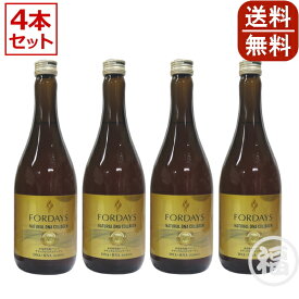 【4本セット】 フォーデイズ 核酸ドリンク ナチュラル DNコラーゲン 720mL Ver10.1（DNA・RNA配合）FORDAYS 賞味期限：半年以上 ※箱破れあり