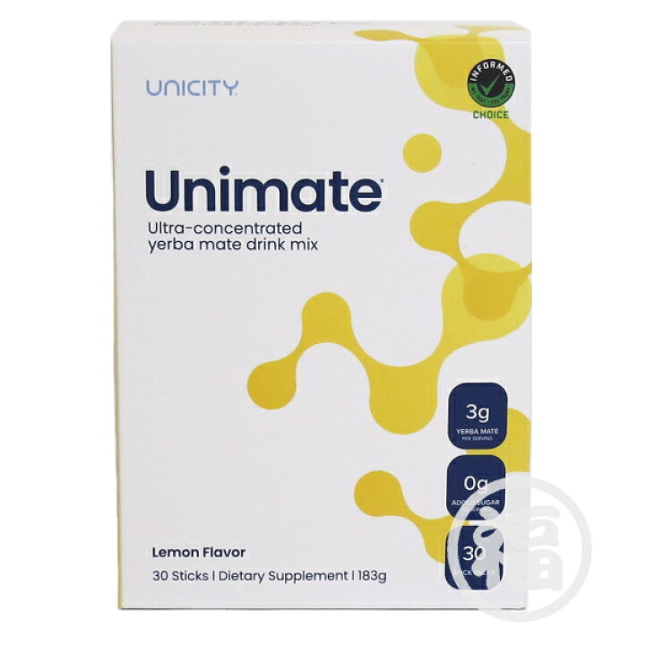 楽天市場】ユニシティ ユニマテ レモンUnimate Lemon Flavor 183g(1箱 