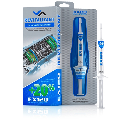 XADO<br>REVITALIZANT <br>EX120 for automatic transmissions<br>ATFオイル添加剤