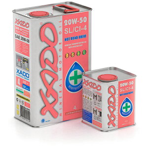 ݌ɔ؂i XADO Ag~bNIC z 20w-50 SL/CI-4 K\ fB[[ԗp r^Ug Atomic Oil Hot Road Drive אpGWIC REVITALIZANT