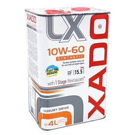 XADO ラグジュアリードライブ 化学合成エンジンオイル 10w-60 SM/CF シンセティック Luxury Drive リビタリザント レース用 競技用