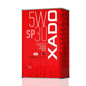 XADO RED BOOST 化学合成エンジンオイル 4L缶 5w-30 SP レッドブースト アトミックオイル ハドゥー